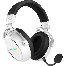 Bezdrátová sluchátka - Hator HYPERGANG  3 Wireless White - 2