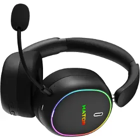 Bezdrátová sluchátka - Hator PHOENIX 2 Wireless Black - 5