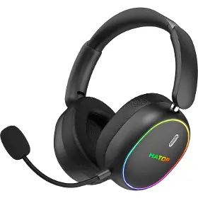 Bezdrátová sluchátka - Hator PHOENIX 2 Wireless Black - 1