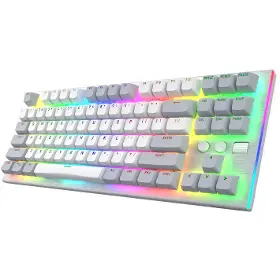 Herní klávesnice - Hator Gravity TKL White US - 2