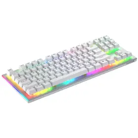 Herní klávesnice - Hator Gravity X TKL White US - 3