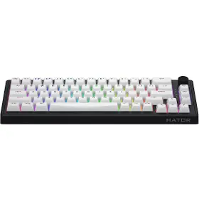 Herní klávesnice - Hator Skyfall 65 Wireless White, US - 2