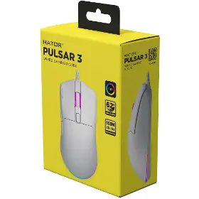 Herní myš - Hator Pulsar 3 White - 7