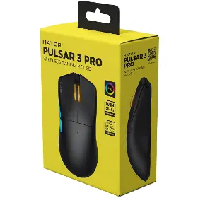 Herní myš - Hator Pulsar 3 PRO Wireless Black - 7