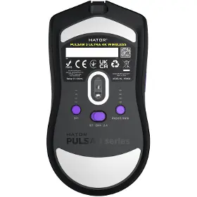 Herní myš - Hator Pulsar 3 ULTRA Wireless Black - 6