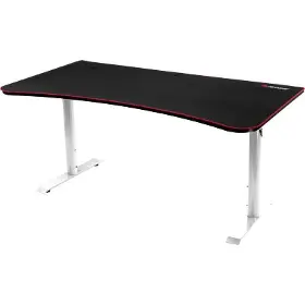 Herný stôl - Arozzi ARENA Gaming Desk Black/White - 1