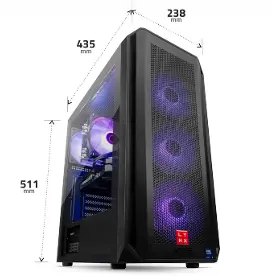 Herný PC - Lynx Challenger Ryzen 5 RTX 5060 (10463211) - 8