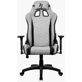 Herná stolička - Arozzi AVANTI Soft Fabric Light Gray - 2