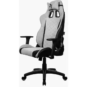 Herná stolička - Arozzi AVANTI Soft Fabric Light Gray - 1