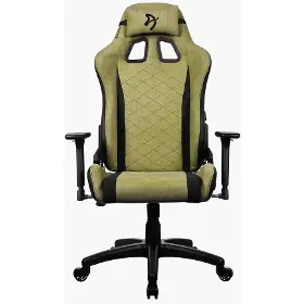 Herná stolička - Arozzi AVANTI Soft Fabric Moss Green - 2