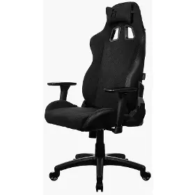 Herná stolička - Arozzi AVANTI Soft Fabric Black - 1