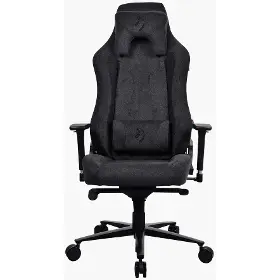Herná stolička - Arozzi VERNAZZA Soft Fabric Black - 2