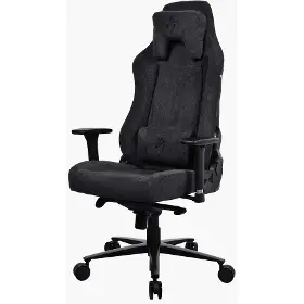 Herná stolička - Arozzi VERNAZZA Soft Fabric Black - 1