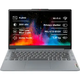 Notebook - Lenovo IdeaPad Slim 3 14AMN8 Arctic Grey (82XN00CKCK) - 1