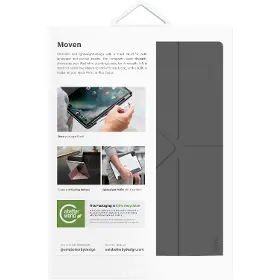 Pouzdro pro iPad - Uniq Moven 2025 Charcoal - 8
