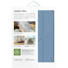 Pouzdro pro iPad - Uniq Camden Click 2025 Air Stone blue - 12