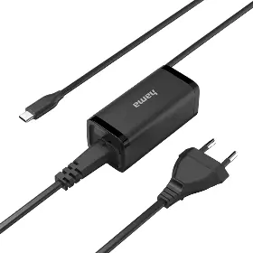 Napájací adaptér - Hama USB-C Power Delivery 45W GaN - 1