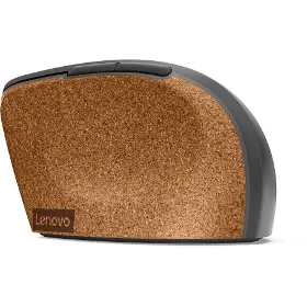 PC myš - Lenovo Go Wireless Vertical Storm Grey with natural cork - 4