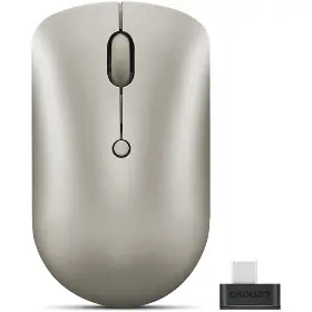 PC myš - Lenovo 540 USB-C Wireless Compact Beige - 1