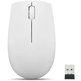 PC myš - Lenovo 300 Wireless Compact Cloud Grey - 1