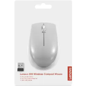 PC myš - Lenovo 300 Wireless Compact Arctic Grey - 7
