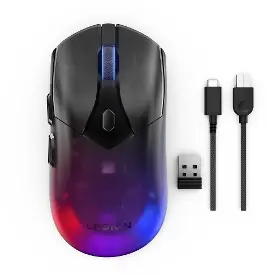 Herná myš - Lenovo M410 Wireless RGB Gaming Black - 15