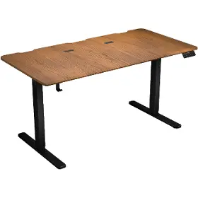 Herní stůl - Endorfy Atlas L Electric Dark Wood - 1
