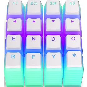 Vyměnitelné klávesy - Endorfy PBT Pudding OWH - 7