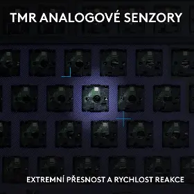 Herní klávesnice - Logitech G512 X 75 Linear Black US - 6
