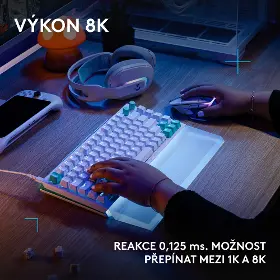 Herní klávesnice - Logitech G512 X 98 Tactile White US - 13