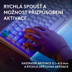 Herní klávesnice - Logitech G512 X 98 Tactile White US - 15