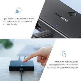 Switch - Ugreen USB 2.0 Sharing Switch 30345 - 4