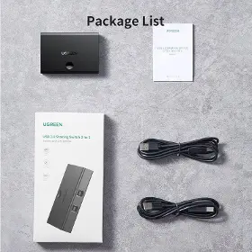 Switch - Ugreen USB 2.0 Sharing Switch 30345 - 6