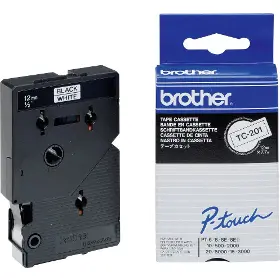 TZ pásky - Brother TC201 - 1