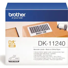 Papírové štítky - Brother DK11240 - 1