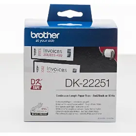 Papírové štítky - Brother DK22251 - 3