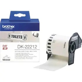 Papírové štítky - Brother DK22212 - 1