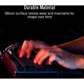 Ergonomická opěrka - Asus ROG KEYBOARD WRIST REST BKUA00 Black - 4