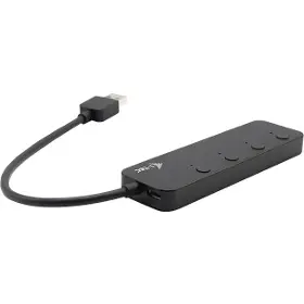 USB Hub - I-Tec HUB 4x USB-A  Port with individual On/Off Switches - 3