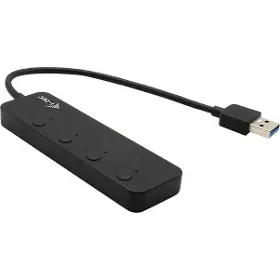 USB Hub - I-Tec HUB 4x USB-A  Port with individual On/Off Switches - 1