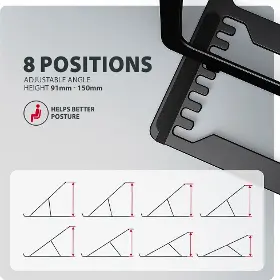 Stojan pod notebook - Axagon STND-LAB - 7