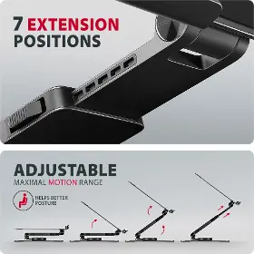 Stojan pod notebook - Axagon STND-LRB - 7