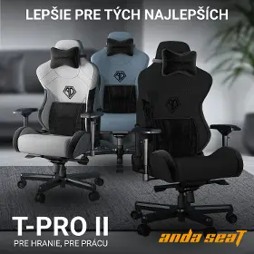 Herná stolička - Anda Seat T-Pro 2 fabric Blue - 6