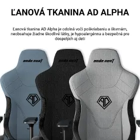 Herná stolička - Anda Seat T-Pro 2 fabric Blue - 7