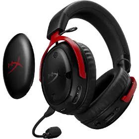 Bezdrátová sluchátka - HyperX HyperX Cloud III S Black/Red - 4