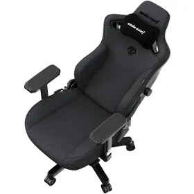 Herná stolička - Anda Seat Kaiser 3 L fabric Dark Gray - 5