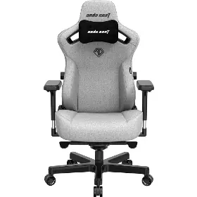Herná stolička - Anda Seat Kaiser 3 L fabric Gray - 1