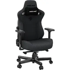 Herná stolička - Anda Seat Kaiser 3 XL fabric Dark gray - 3