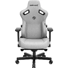 Herná stolička - Anda Seat Kaiser 3 XL fabric Gray - 1