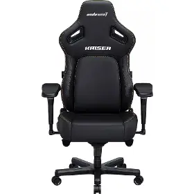 Herná stolička - Anda Seat Kaiser 4 XL Black - 1